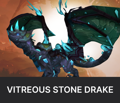 Vitreous Stone Drake Mount